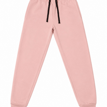 Light Pink Tapered Jogger Sweatpants