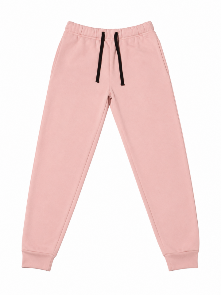 Light Pink Tapered Jogger Sweatpants